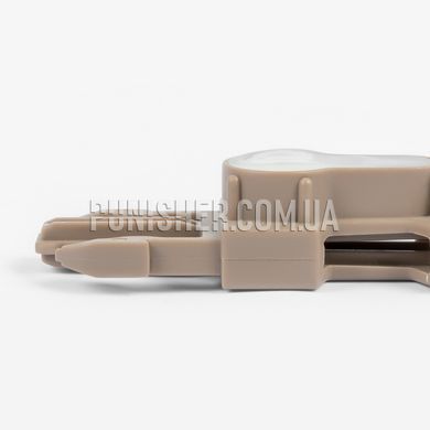 Маячок-стробоскоп FMA Mil-Spec Side Release Buckle Strobe Light на фастекс, DE, Красный