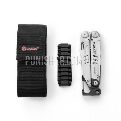 Мультитул Ganzo G305, Сірий, 17