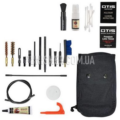 Набір для чищення зброї Otis M4 / M16 Military Cleaning Kit, Чорний, 5.56, Набір для чищення