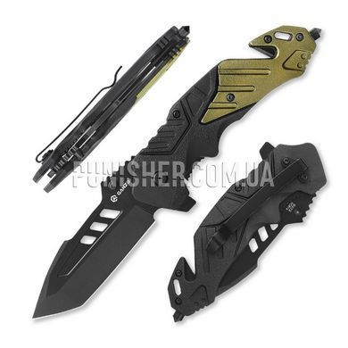 Ganzo G629 Folding Knife, Olive, Knife, Folding, Smooth