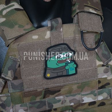 Ukrpatcher Pepe with juice Patch PVC, Green, PVC