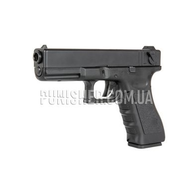 Пистолет Cyma Glock 17 CM030S MOSFET Electric Pistol, Черный, Glock, AEP, Нет