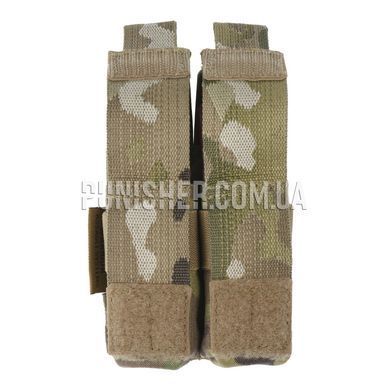 Подсумок WAS Direct Action под два пистолетных магазина, Multicam, 2, Molle, Glock, Форт 12, Форт 14, MOLLE/PALS, 9mm, Cordura 500D