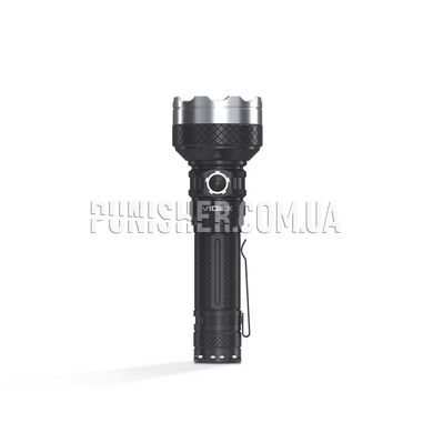 Videx A505C 5500Lm Portable LED Flashlight, Black, Flashlight, Accumulator, White, 5500