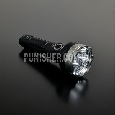 Портативний світлодіодний ліхтарик Videx A505C 5500Lm, Чорний, Ручний, Акумулятор, Білий, 5500