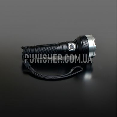 Портативный светодиодный фонарик Videx A505C 5500Lm, Черный, Ручный, Аккумулятор, Белый, 5500