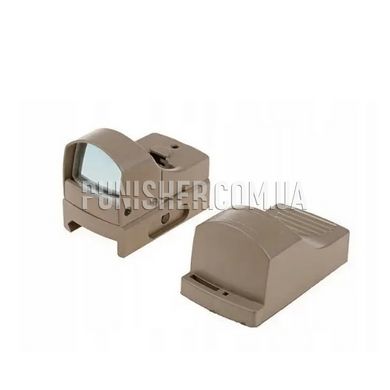 Theta Optics Micro Reflex Sight Replica, Tan, Collimator