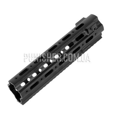 Цевье 5KU SMR-type RIS handguard на привод HK416, Черный, M-Lok, Планка Пикатинни, 250