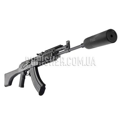 Военный глушитель Титан T1FH.v3, калибр 5.45 мм, Черный, Глушитель, AK-74, AKC-74, AKC-74У, 5.45, 9