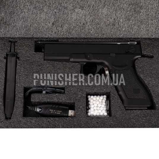 Пістолет тренувальний Glock 17 страйкбольний Cyma M030S MOSFET