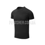 Футболка Helikon-Tex Slim з органічної бавовни Black, Чорний, X-Small
