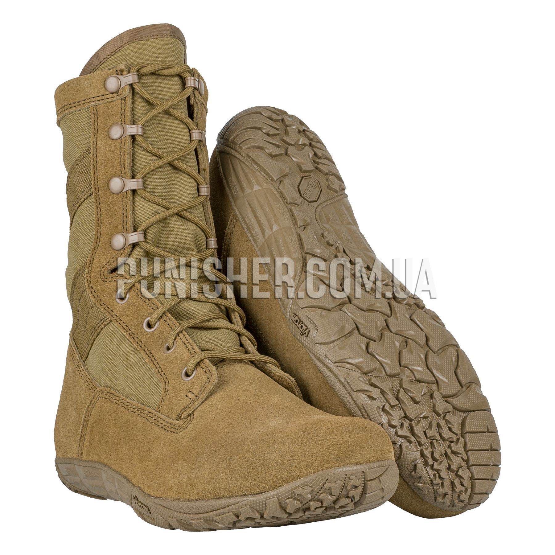 Belleville TR105 Mini-Mil Minimalist Combat Boots Coyote Brown Mens 11.5R Vibram 330,COY,ST,HOT,WEATHER,STEEL,TOE,FLIGHT,BOOT,AR,670-1,COMPLIANT main image 2