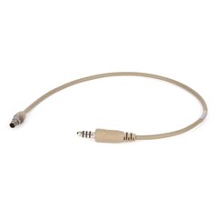 Ops-Core AMP Monaural U174 21" Downlead Cable, Tan, Headset, Ops-core AMP, Other