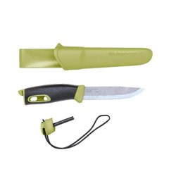 Нож Morakniv Companion Spark, Olive, Нож, С фиксированным лезвием, Гладкая