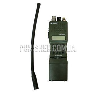 Радиостанция TRI PRC-152 Multiband Inter / Intra Team Radio (Бывшее в употреблении), Olive, AM: 109-135 MHz, HF: 25-30 MHz, VHF: 136-174 MHz, UHF: 400-470 MHz