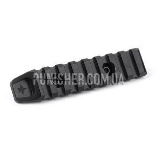 Планка Пикатинни КРУК на 8 слотов с креплением M-Lok, Черный, M-Lok, Кронштейн