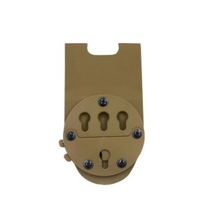 G-Code RTI Optimal Drop Pistol Platform Mounting Holster, Coyote Brown