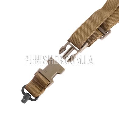 Blue Force Gear UDC Padded Bungee Single Point Sling, Coyote Brown, Rifle sling, 1-Point
