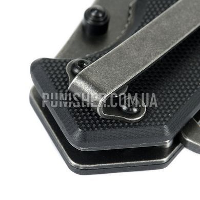 M-Tac Type 8 Black Folding Knife, Black, Knife, Folding, Smooth
