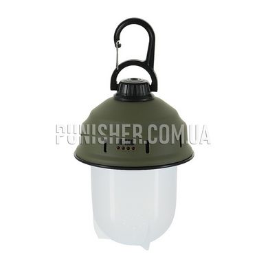 Tourist lantern M-Tac hanging, Olive, Lantern Camping, Accumulator, White, Red, Yellow-Green