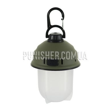 Tourist lantern M-Tac hanging, Olive, Lantern Camping, Accumulator, White, Red, Yellow-Green