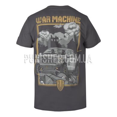 Balak Wear "War machine" T-Shirt, Grey, Small