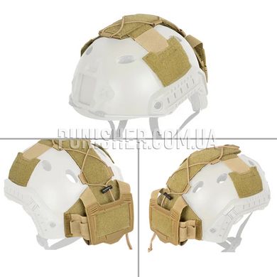 FMA Universal Agility Bridge Cover for Tactical Helmet, DE, Cover