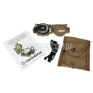 Компас Cammenga 3H Tritium Lensatic Compass Блистер, Coyote Brown, Алюминий, Тритий