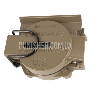 Компас Cammenga 3H Tritium Lensatic Compass Блистер, Coyote Brown, Алюминий, Тритий