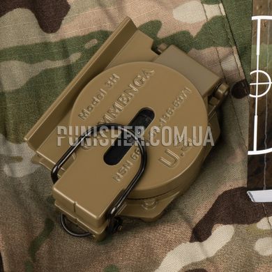 Компас Cammenga 3H Tritium Lensatic Compass Блістер, Coyote Brown, Алюміній, Тритій