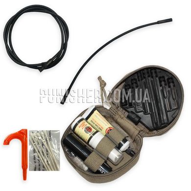 Otis 5.56 Military Cleaning System Kit, Coyote Brown, 5.56, Cleaning kit