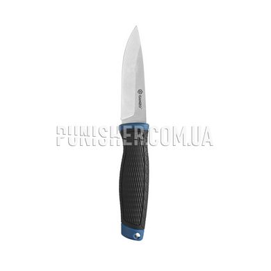 Нож Ganzo G806 с ножнами, Голубой, Нож, С фиксированным лезвием, Гладкая