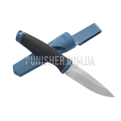 Нож Ganzo G806 с ножнами, Голубой, Нож, С фиксированным лезвием, Гладкая