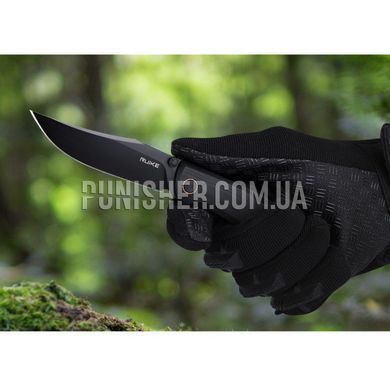Нож складной Ruike P882, Черный, Нож, Складной, Гладкая
