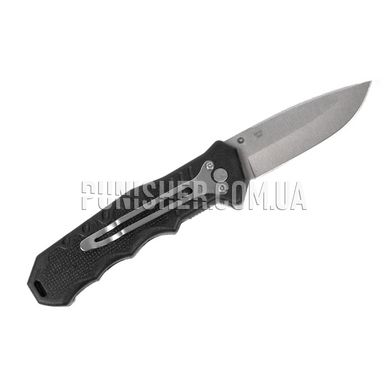 Нож Ganzo G616, Черный, Нож, Складной, Гладкая