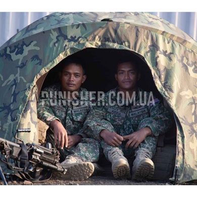 Намет US Marine Corps Combat Tent (2х місцевий) Diamond Brand, Woodland, Намет, 2
