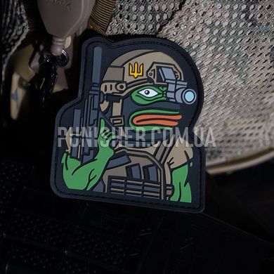 Ukrpatcher Pepe Tactical Patch PVC, Green, PVC