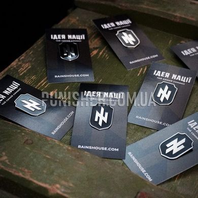 Rainshouse Idea of the Nаtion Pin, Silver, Pins