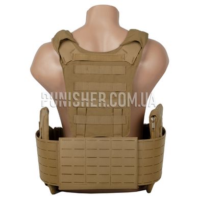 USMC Marine Corps Plate Carrier Gen III Complete System, Coyote Brown, Medium, Plate Carrier