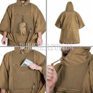 Helikon-Tex Swagman Roll Multifunctional Poncho, Coyote Brown