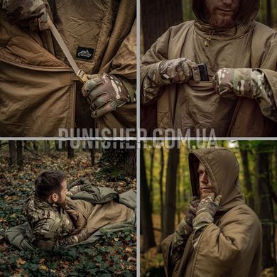 Helikon-Tex Swagman Roll Multifunctional Poncho, Coyote Brown