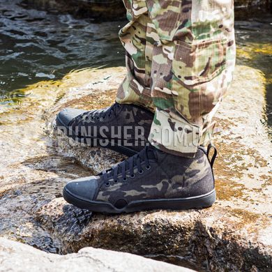 Тактичні кросівки Altama Maritime Assault Mid, Multicam Black, 8 R (US), Літо, Демісезон