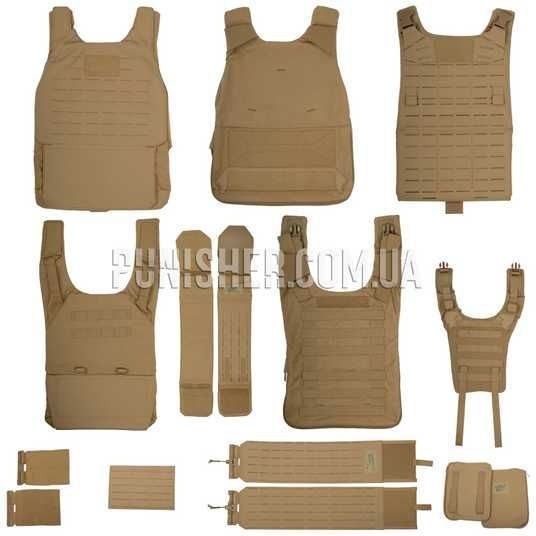 USMC Marine Corps Plate Carrier Gen III Complete System Coyote