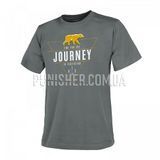Футболка Helikon-Tex Journey To Perfection, Сірий, Small