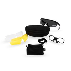 Комплект окулярів ESS Crossbow Репліка, Чорний, Прозорий, Димчастий, Жовтий, Окуляри