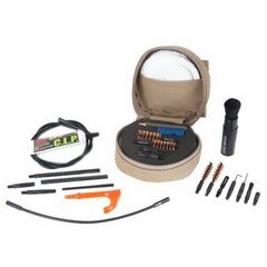 Otis Sniper 5.56/7.62 Military Cleaning System Kit, Coyote Brown, 7.62mm, 5.56, Cleaning kit