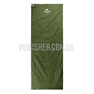 Спальник надлегкий Naturehike LW180 NH21MSD04 15&deg;C правий, Medium, Dark Olive, Спальний мішок