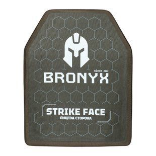 Бронеплита Bronyx Large 5 клаcс, Olive, Бронепластины, 5, Large, Сверхвысокомолекулярный полиэтилен