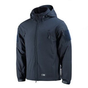 M-Tac Soft Shell Dark Navy Blue Jacket with liner, Navy Blue, Medium