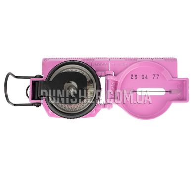 Компас Cammenga U.S. Military Phosphorescent Lensatic Compass Model 27 Блистер, Розовый, Алюминий, Флуоресцентная краска